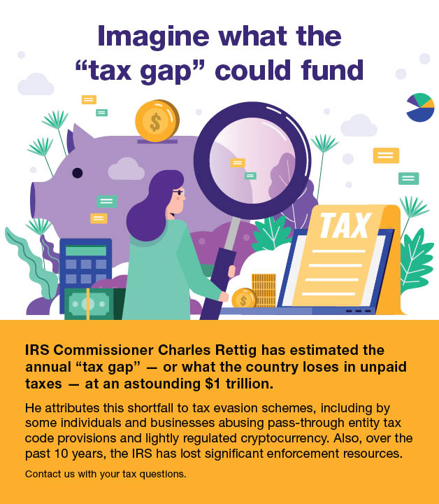 Imagine what the 'tax gap' could fund