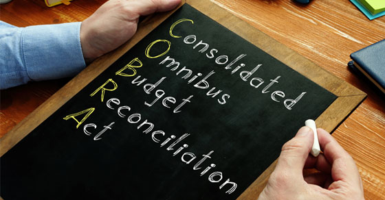 Comply carefully with COBRA notice of termination rules