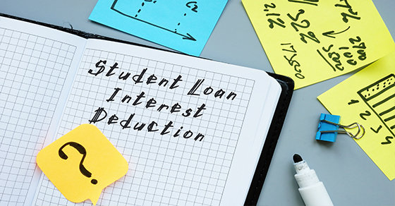 Can you deduct student loan interest on your tax return?