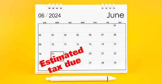 Figuring corporate estimated tax